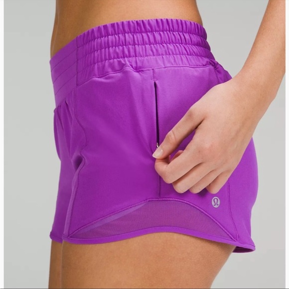 Lululemon Hotty Hot HR Short 2.5” Purple Bundle - Picture 2 of 3